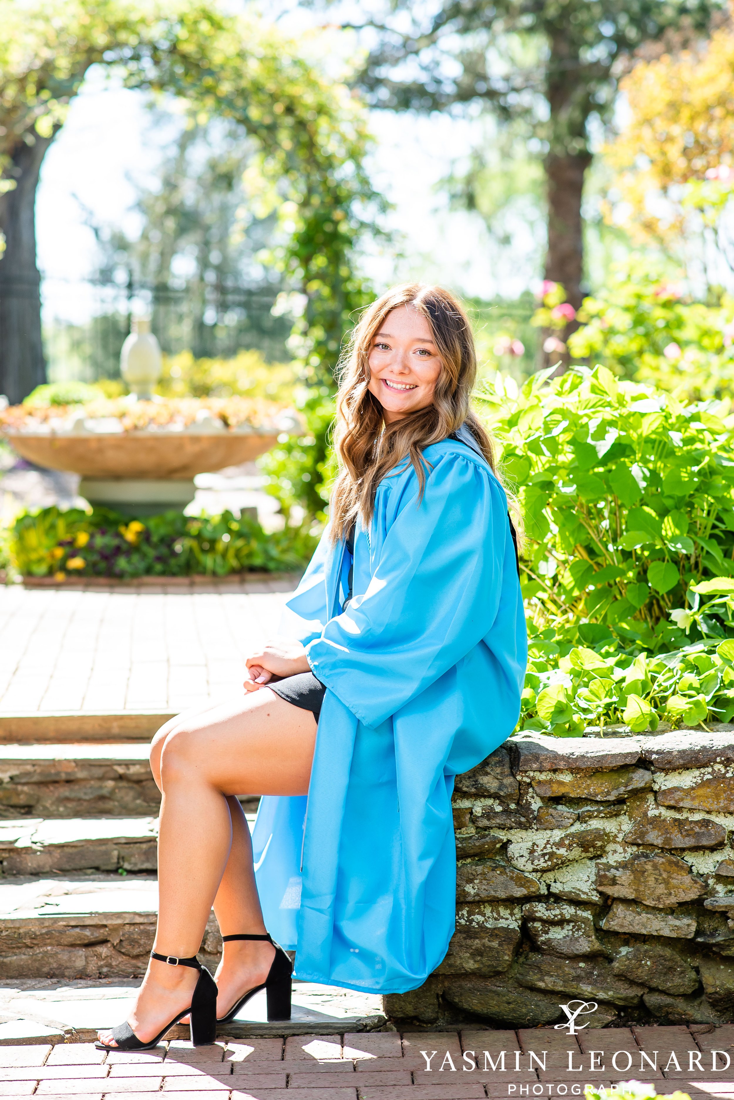 Winston Salem Cap and Gown Senior Portraits - Tanglewood Portrait Session - Best Winston Salem Senior Photographer - High Point Senior Photographer - HPU Senior Photographer - Tanglewood Park Photo Session - Yasmin Leonard Photography-4.jpg