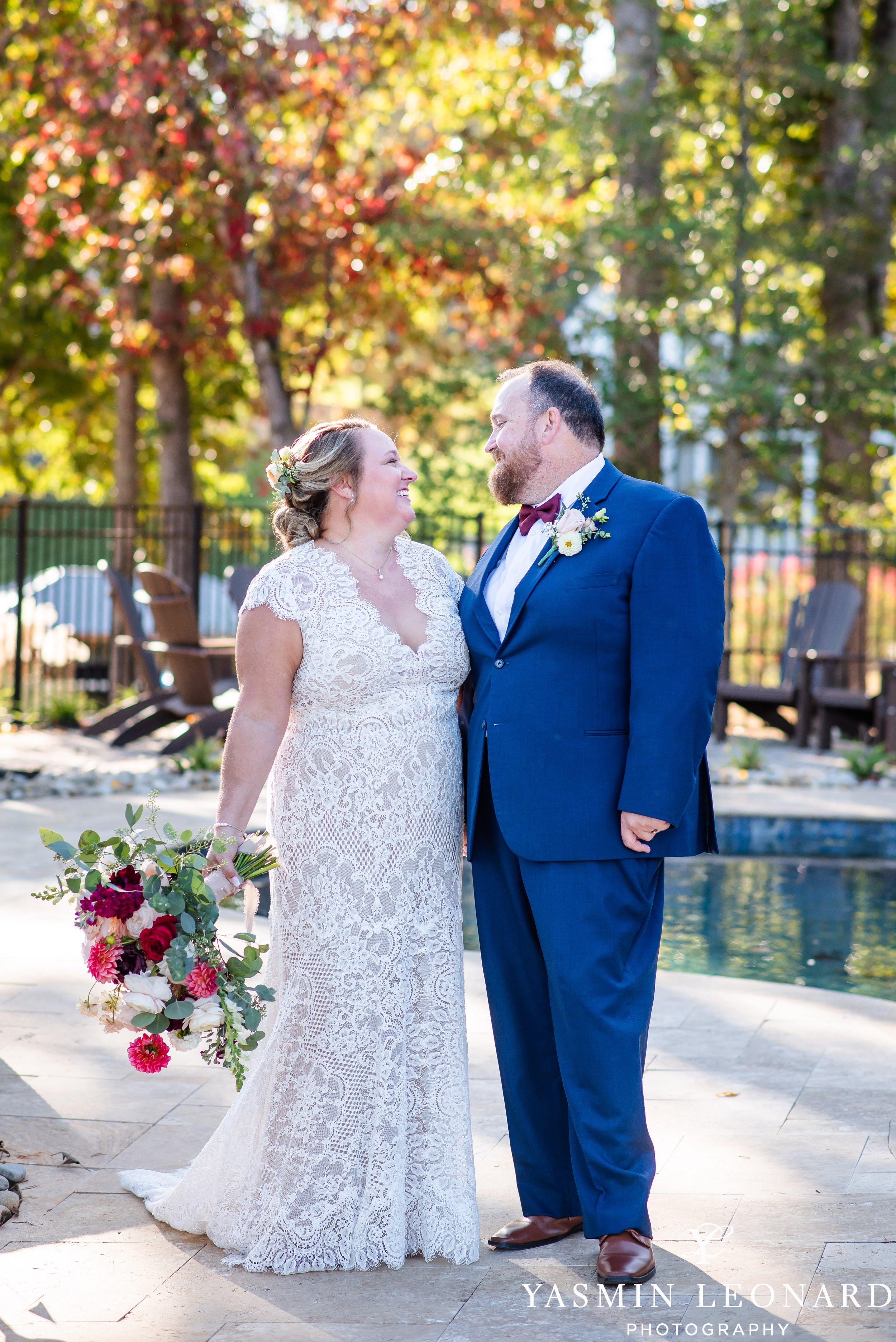 Sherry and Dan - The Lodges at Lake Norman - Lake Norman Wedding - Lake Norman Wedding Photographers - Yasmin Leonard Photography-32.jpg