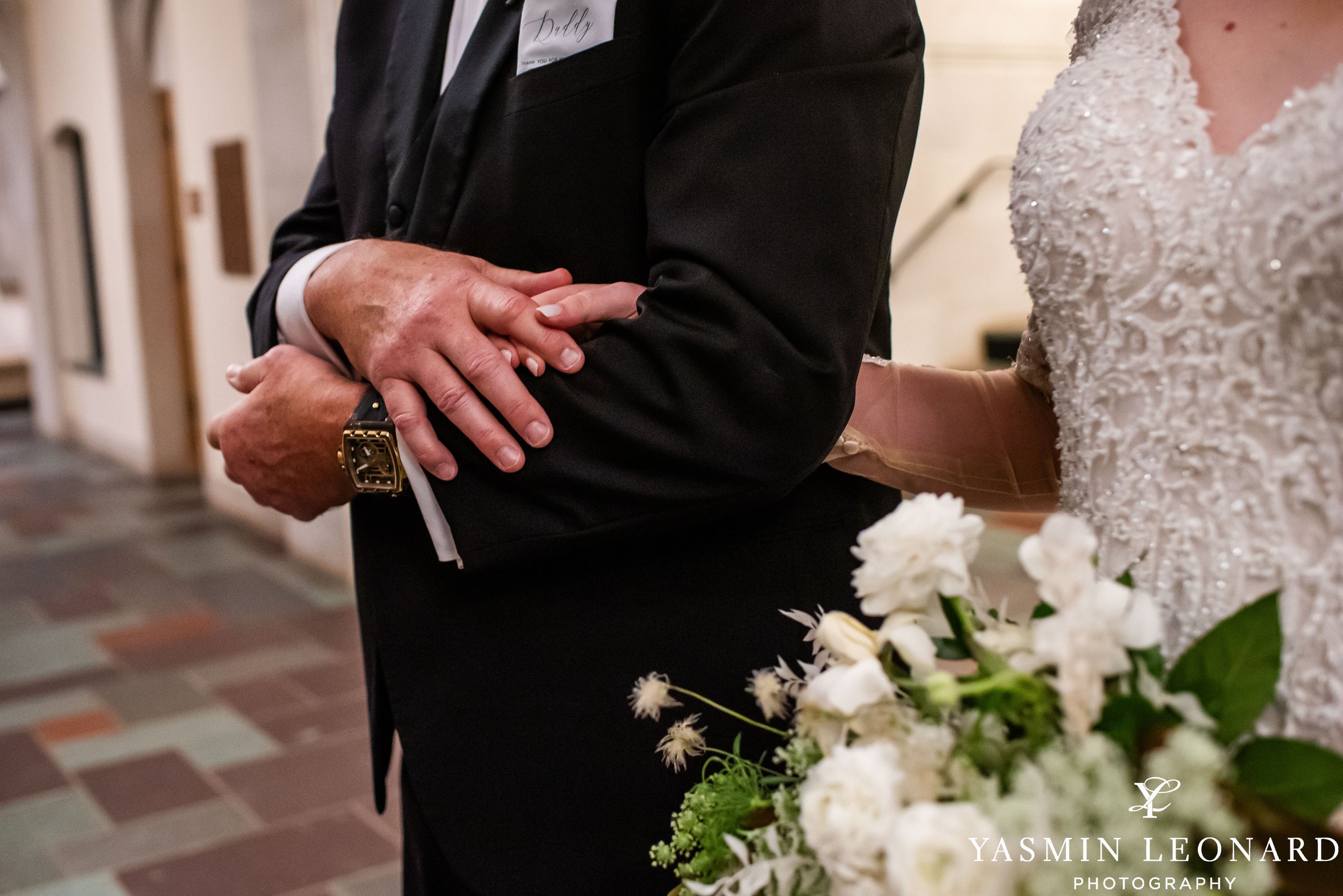 Wesley Memorial Methodist Church - High Point Wedding - Bermuda Country Club Reception - NC Weddings - Yasmin Leonard Photography 2023-28.jpg