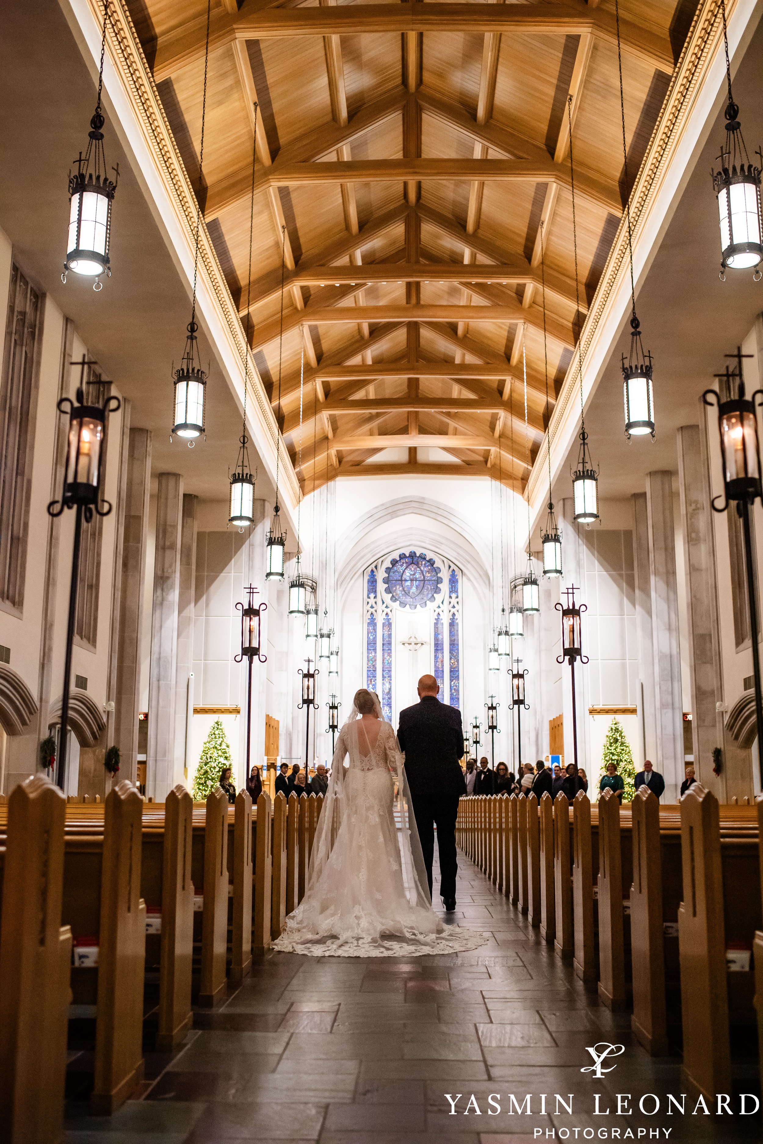 Wesley Memorial Methodist Church - High Point Wedding - Bermuda Country Club Reception - NC Weddings - Yasmin Leonard Photography 2023-29.jpg