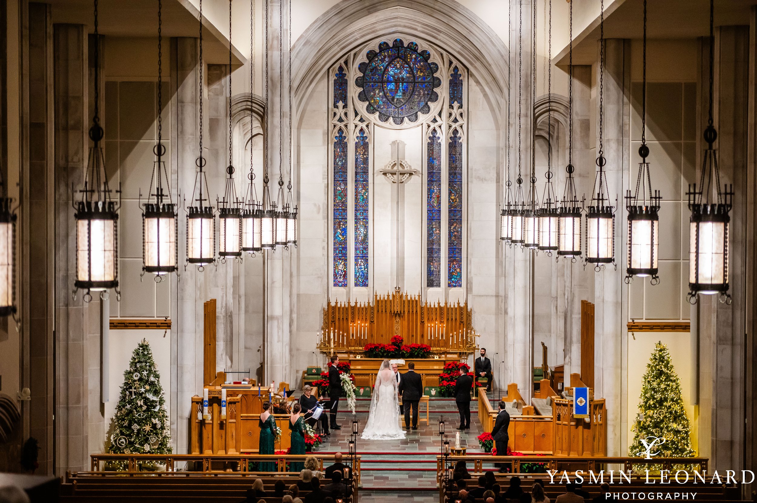 Wesley Memorial Methodist Church - High Point Wedding - Bermuda Country Club Reception - NC Weddings - Yasmin Leonard Photography 2023-33.jpg