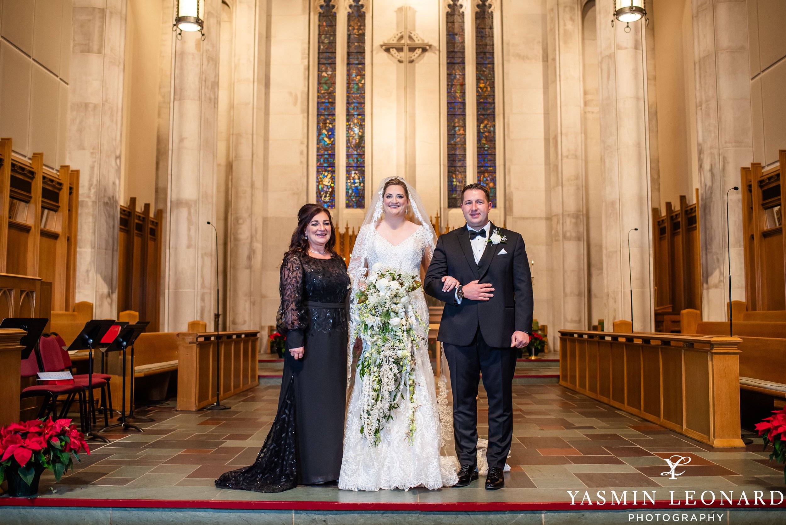 Wesley Memorial Methodist Church - High Point Wedding - Bermuda Country Club Reception - NC Weddings - Yasmin Leonard Photography 2023-39.jpg