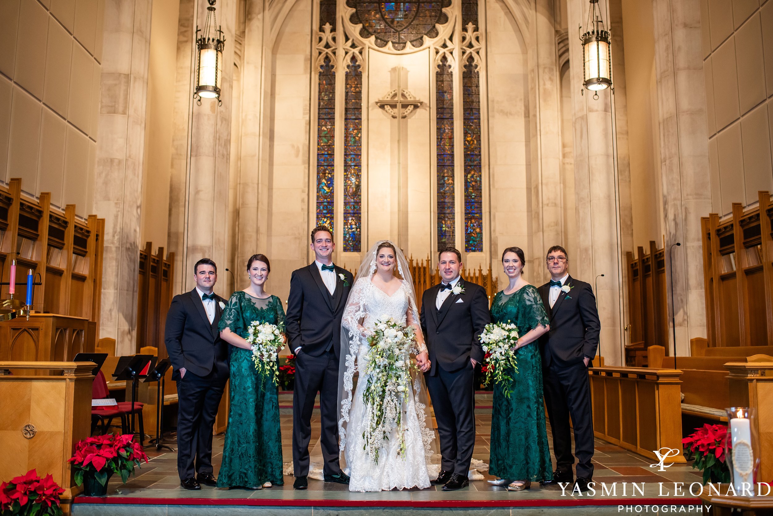 Wesley Memorial Methodist Church - High Point Wedding - Bermuda Country Club Reception - NC Weddings - Yasmin Leonard Photography 2023-41.jpg