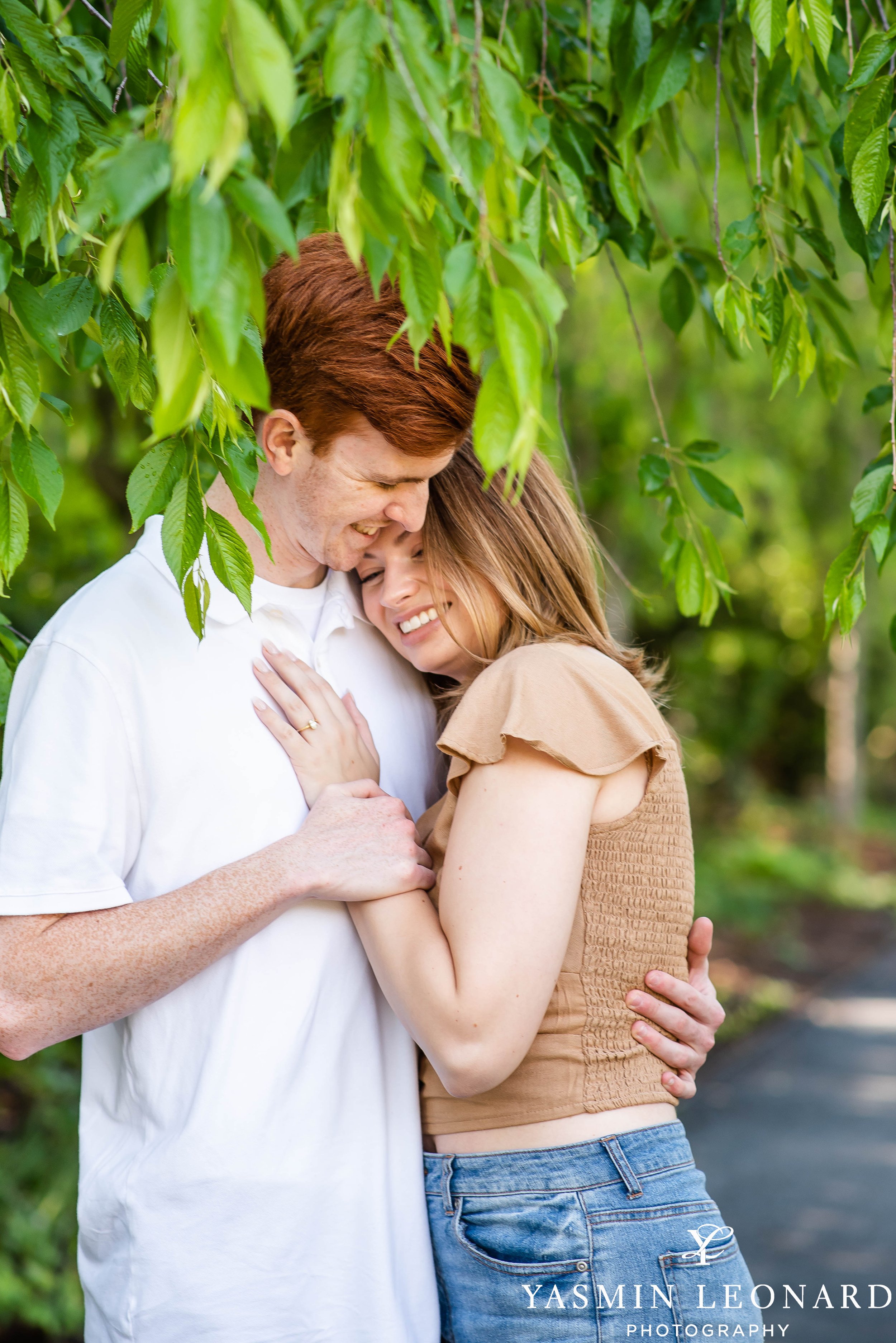 Reynolda Gardens Engagement Session - Reynolda Gardens Weddings - Reynolda Gardens Photographer - Winston Salem Photographer - Best Photographer Near Me - Yasmin Leonard Photography-1.jpg