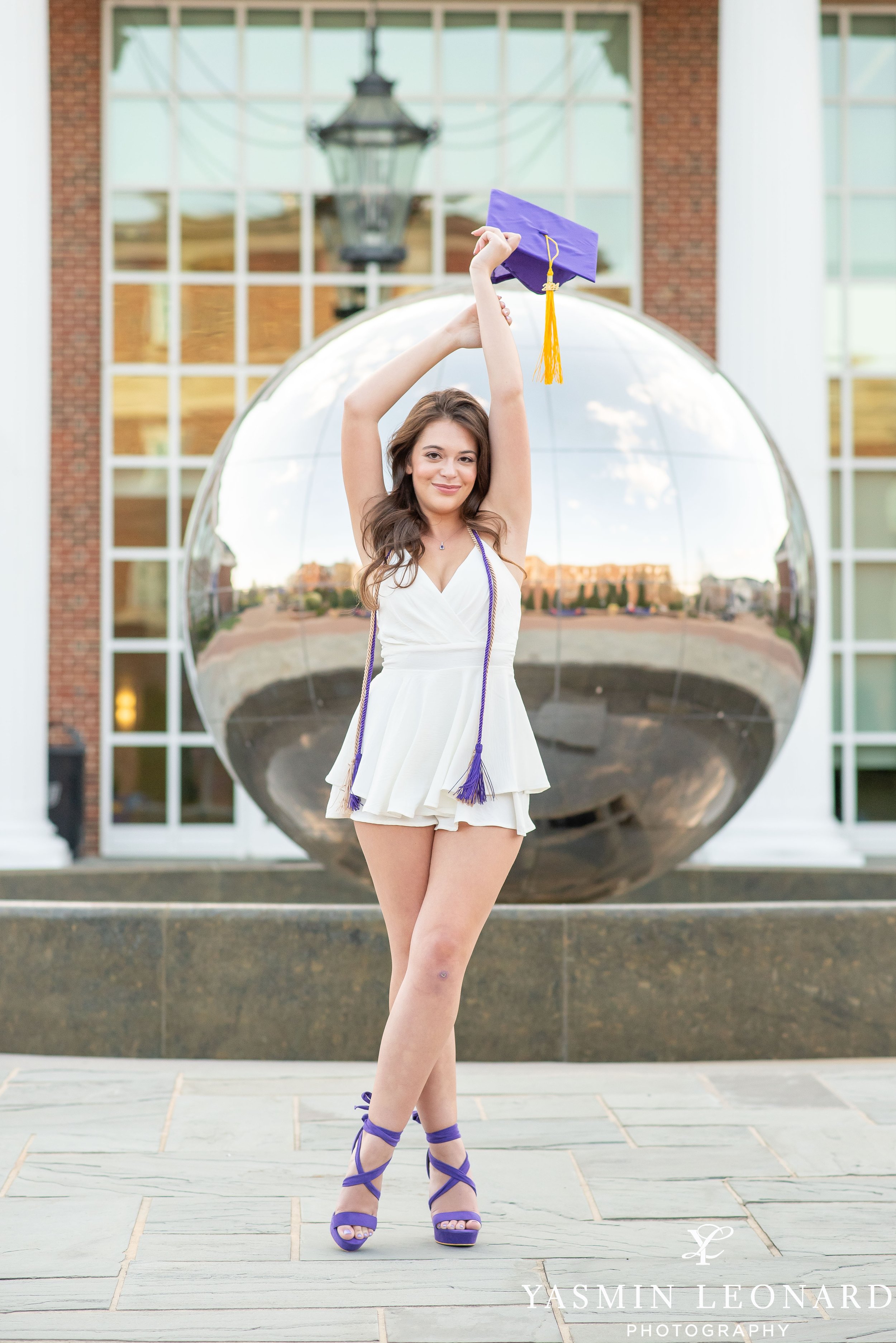 HPU Grad - HPU Graduation Photos - Grad Portraits at HPU - High Point University Photogarpher - Yasmin Leonard Photography 2024-4.jpg