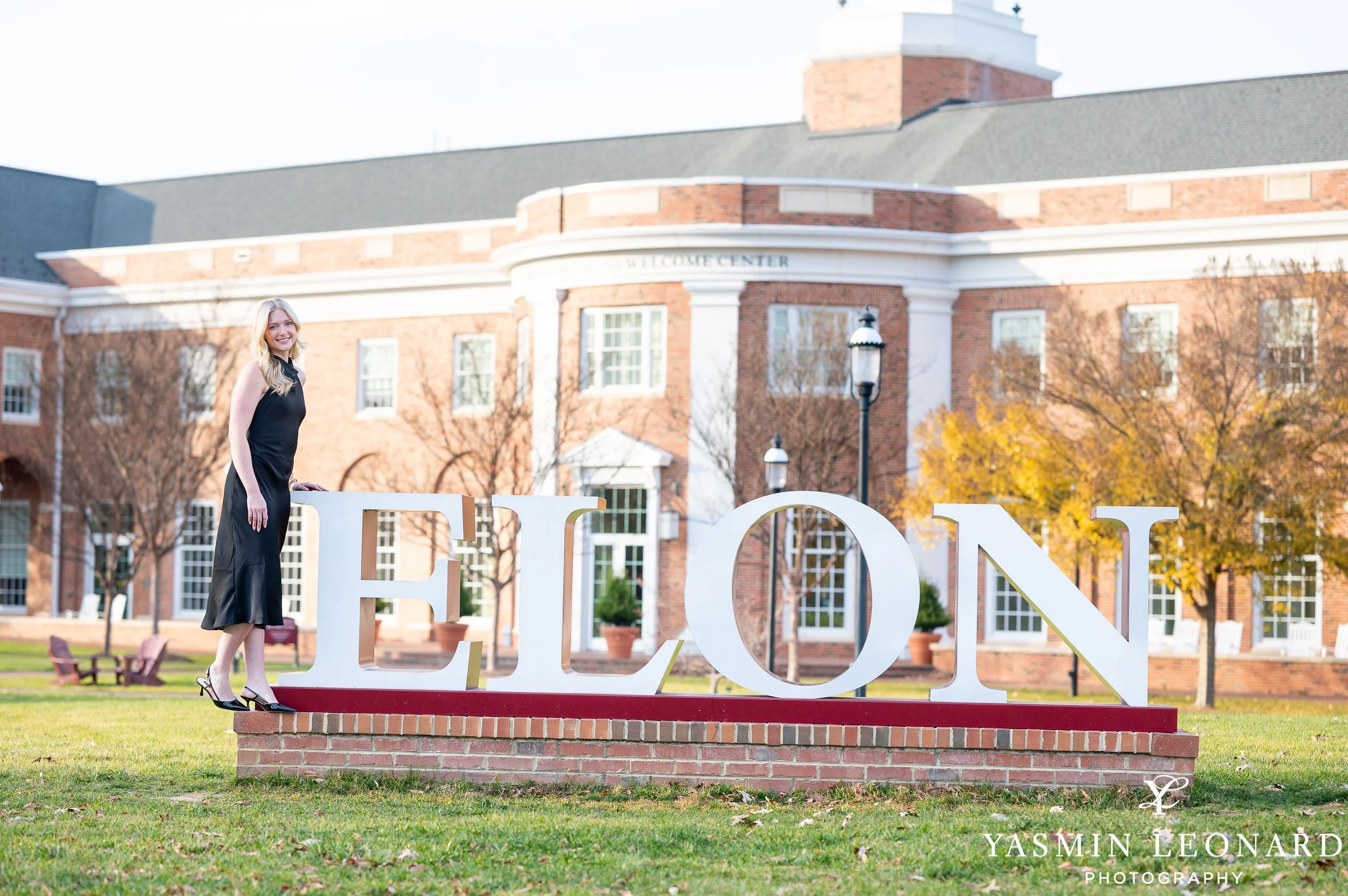 Elon Law School Graduation Portraits at Alamance Fountain | Ashley’s Grad Session