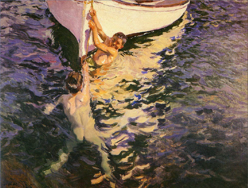 Sorolla's favourite subjects to paint were his family and the beach—or a combination of both as seen in this picture. Photo courtesy Sorollapaintings.com