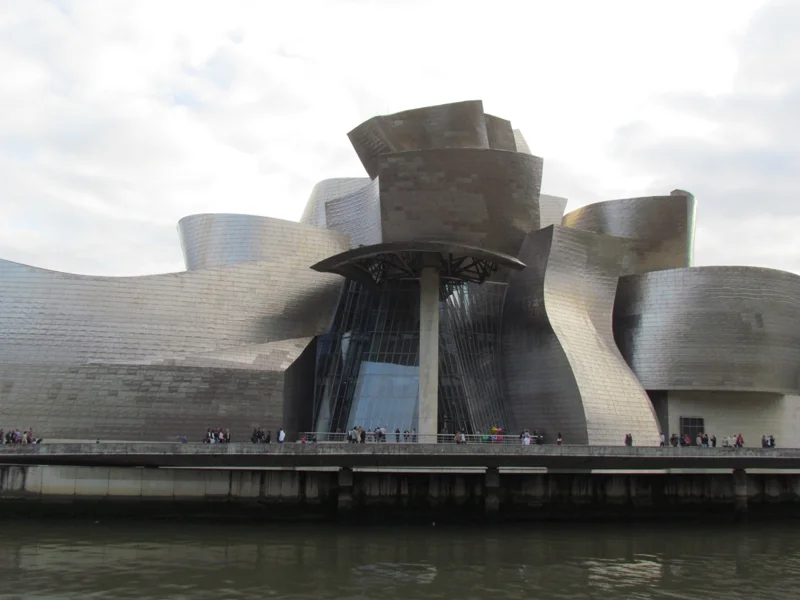 The Guggenheim Museum in Bilbao, the Basque country