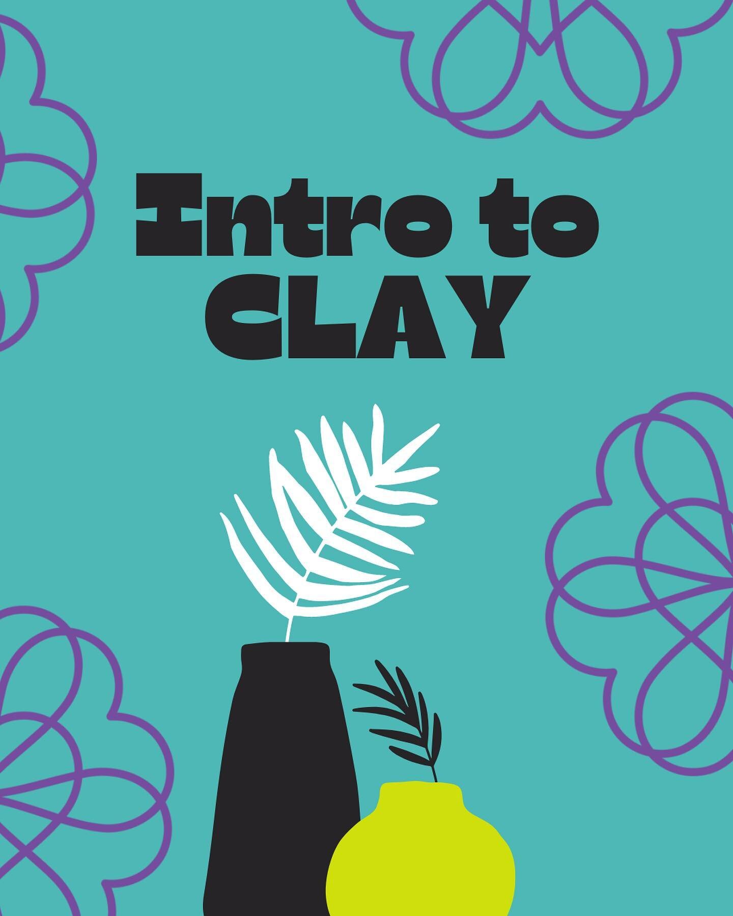 Class updates&mdash; Intro to Clay! 

Class sizes are small so you have my support as a coach, and you build the skills needed to play with clay anywhere! No experience necessary, and is designed for artists 12+. Interested in a kids session? Let&rsq