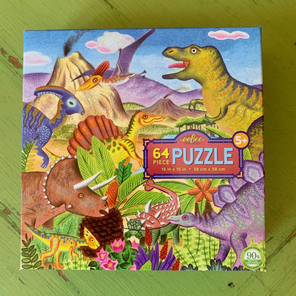 Age of Dinosaur Puzzle — Indigo