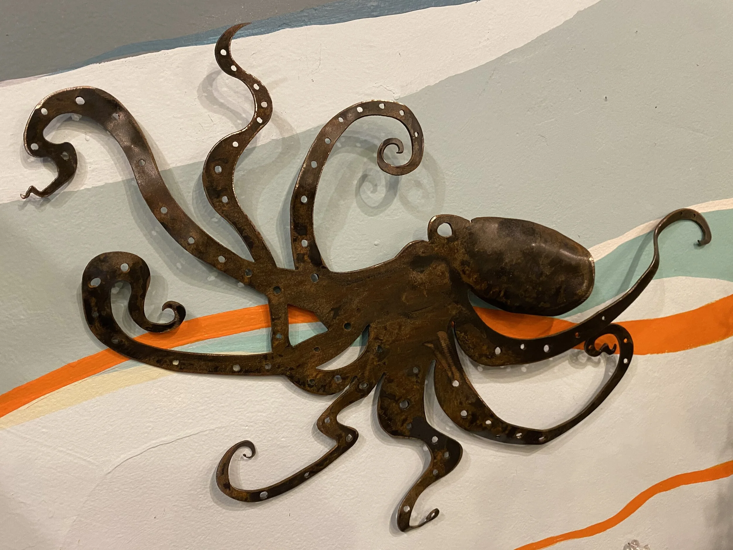Octopus Key holder — Indigo