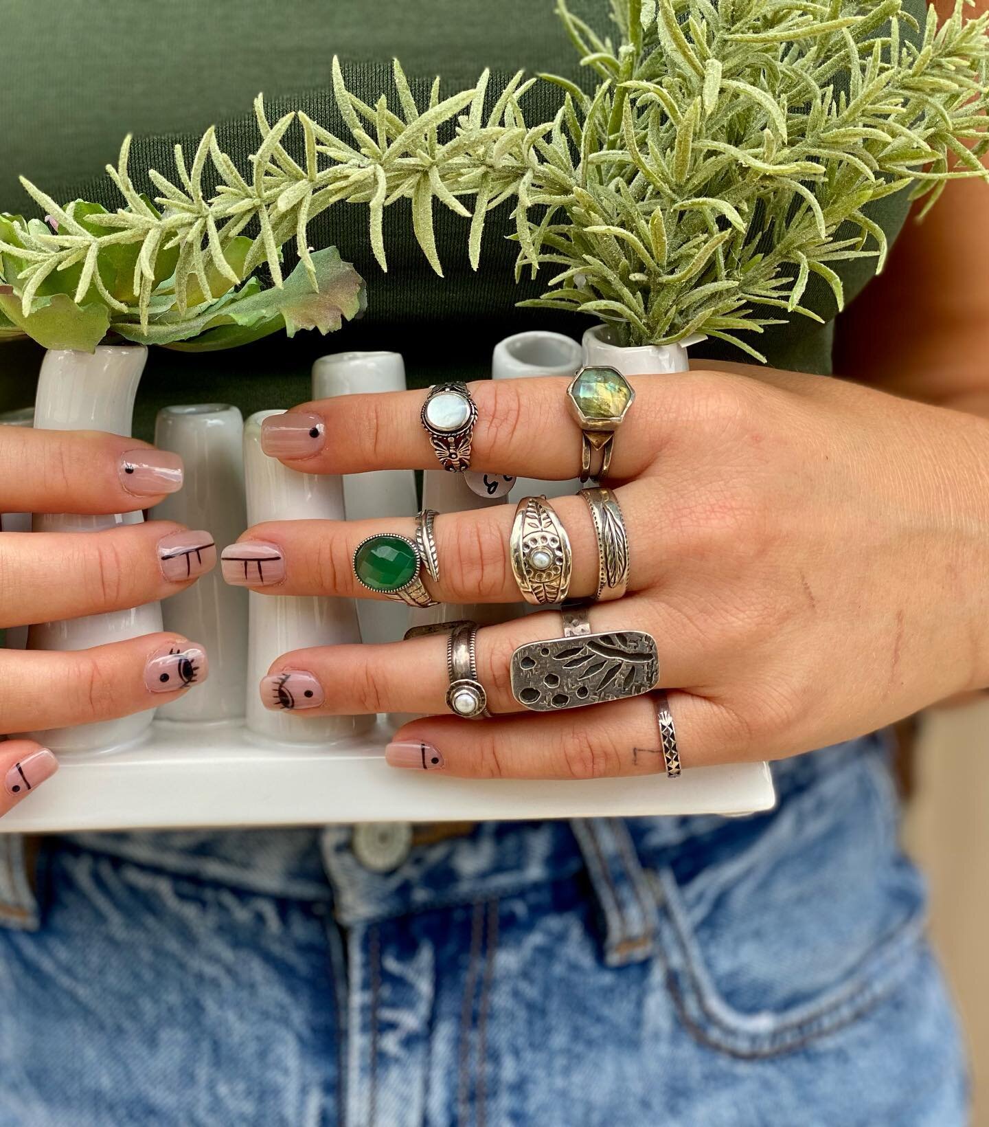 boho rings for any occasion 💍