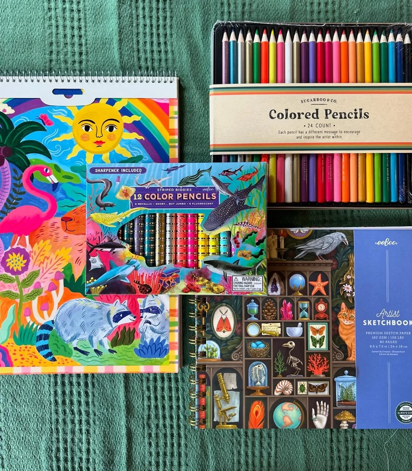 Calling all artists- young and old- we have a wide variety of sketchbooks, colored pencils, oil pastels, and so much more!!! Come to the store to check out all our art goodies 🌼🌼🌼 

#art #artshop #localart #chs #smallbuiness #charlestonsc