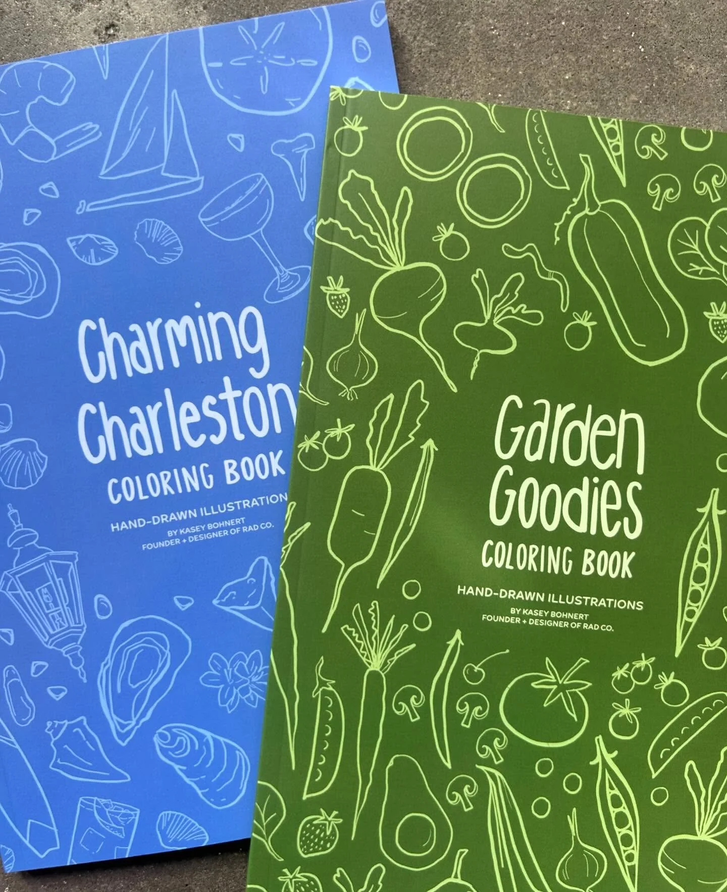 new coloring books in by local artist @radco.studio ⭐️⭐️⭐️⭐️ come shop local at indigo!!! 

#localart #charlestonsc #chs #thingstodoincharleston #coloringbook #shopsmall