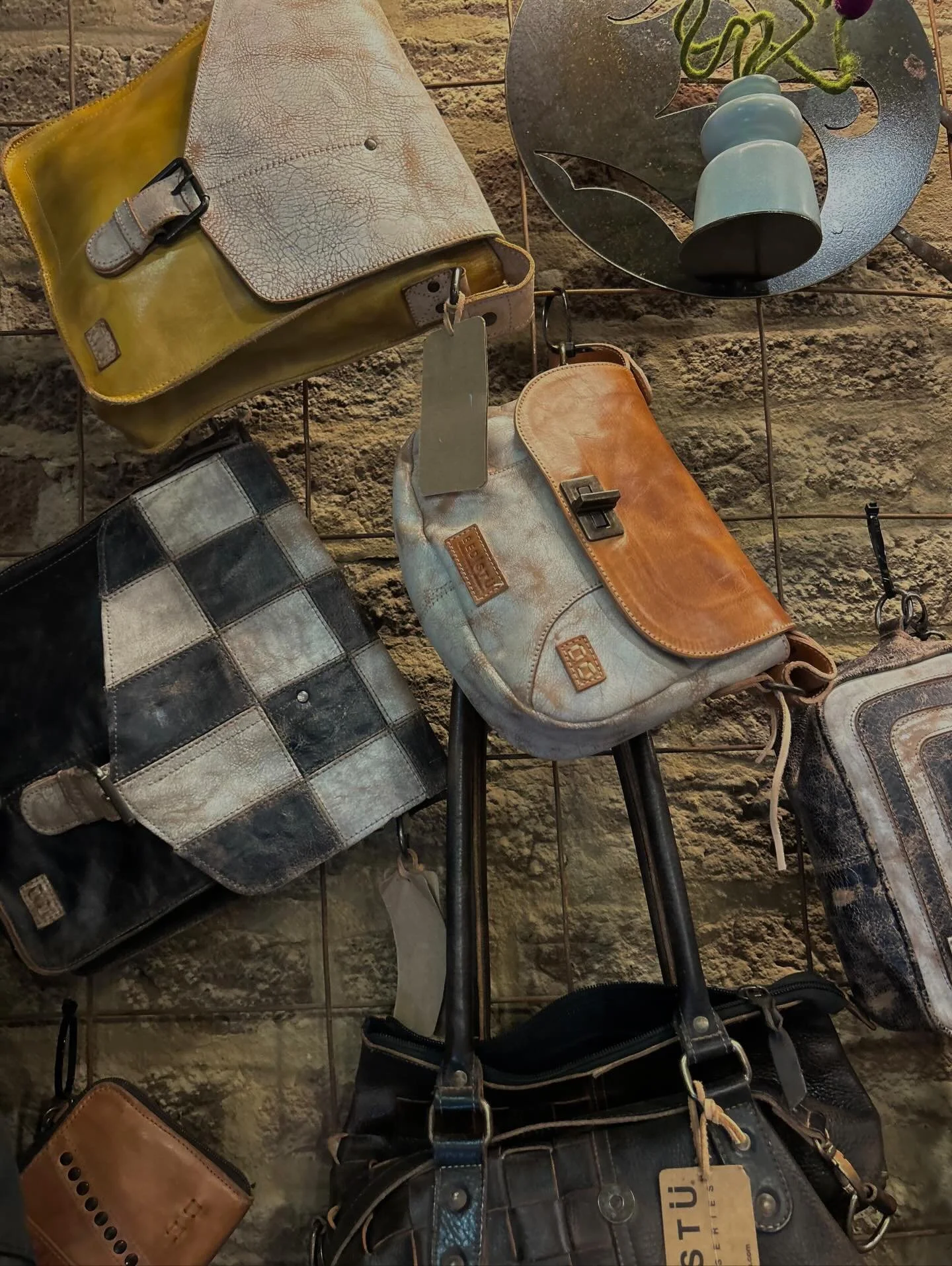 One of my favorite brands in the store is @bedstu !!! Seriously the BEST bags in the world 👜 Which is on your wishlist? (Want 20% off&hellip;.come to our holiday party 12/11 at 6pm)!!!!

#purse #leather #bedstu #charleston #local