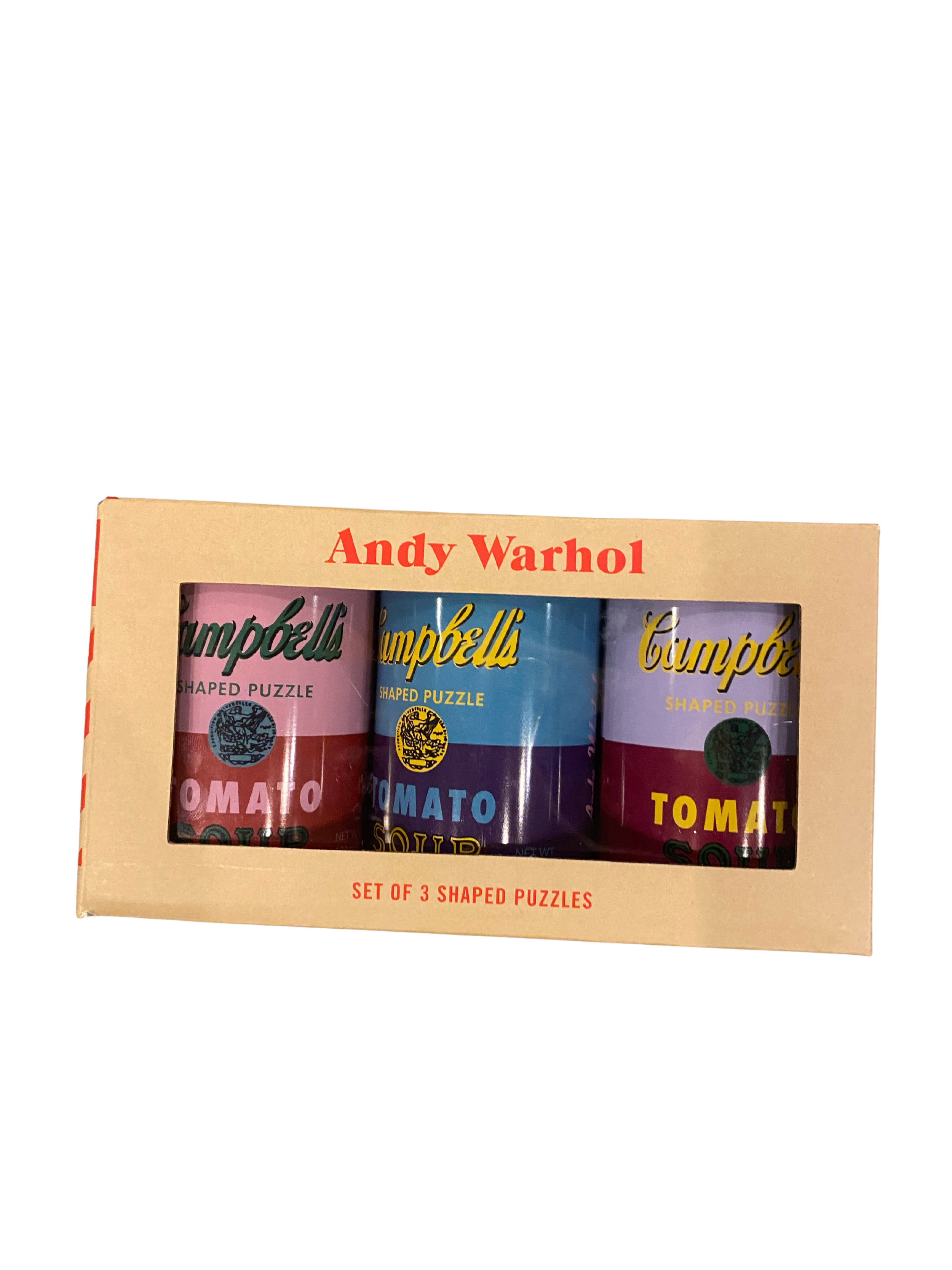 Andy Warhol Set of 3 Puzzles