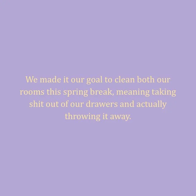 age 17 | 2008
re: spring cleaning.
.
.
.
.
#diary #deardiary #diaries #journal #journaling #secret #secrets #spring #springbreak #springcleaning #motivation #springbreakgoals #2008 #age17 #goals #cleaning #bestlife #livingmybestlife #highschool #teen