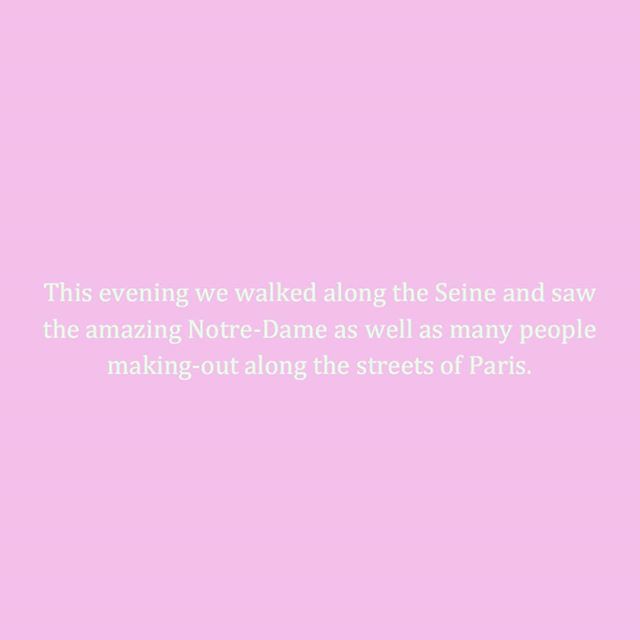 age 17 | 2008
re: first night in paris .
.
.
.
#teenymoons #deardiary #journal #journaling #travelblogger #firstimpressions #cityoflove #makingout #nostalgia #2008 #age17 #highschooldiary #secretdiary #firsttriptoparis #iloveparis #traveljournal #tee