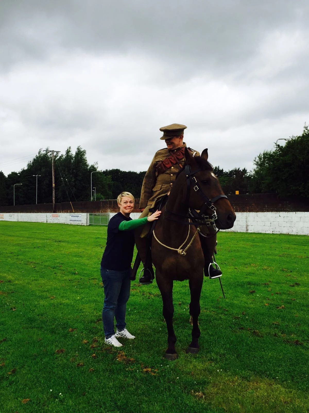 Dr Emma Walker photographed at the Somme Remembered Event, Ballymoney.