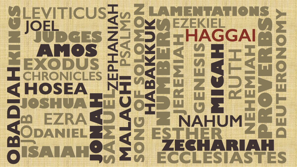 Minor Prophets: Haggai