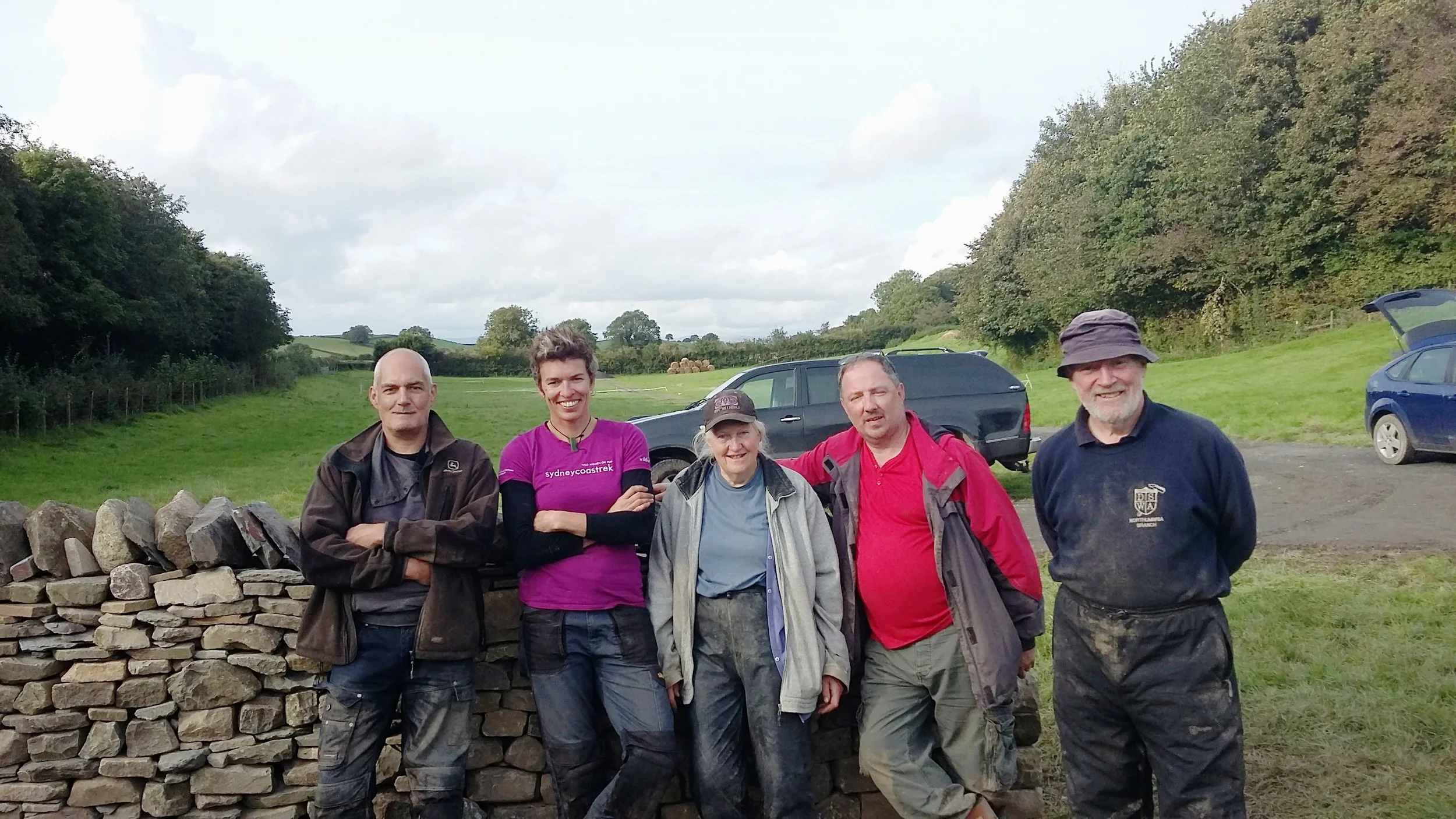 The advanced course participants