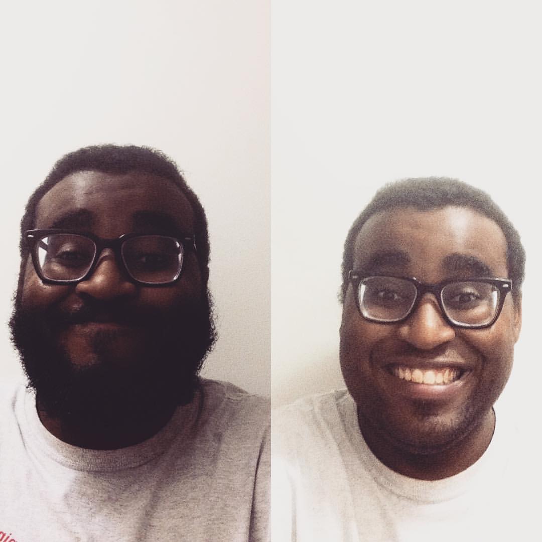 After I sent out the manuscript I decided that I wasn’t going to shave, I don’t remember when so let’s say April, until the zine was finished. Well it’s finished and I couldn’t wait to shave.