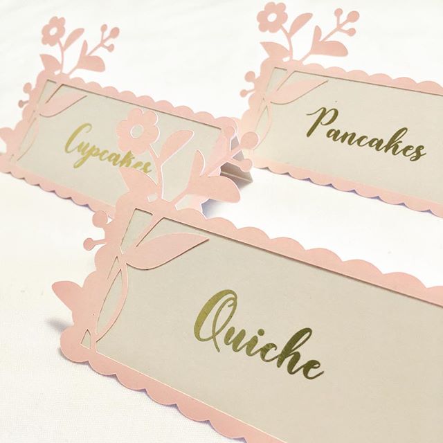 This is how you make a #bridalshower brunch feel extra special 💕