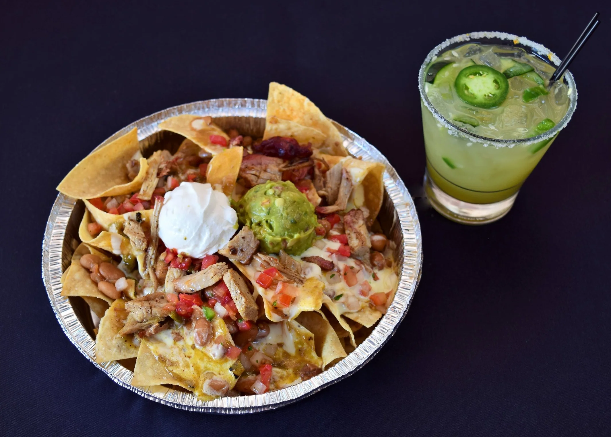 Smoked Carnitas Nachos and Spicy Fresca.jpg