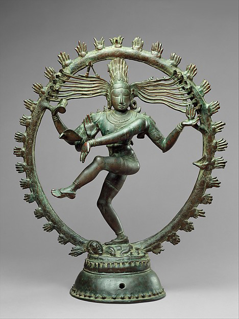 Shiva sculpture via the Metropolitan Museum of Art