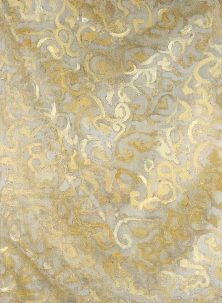 Veil 24 x 18 in. Oil and encaustic on canvas mounted on board