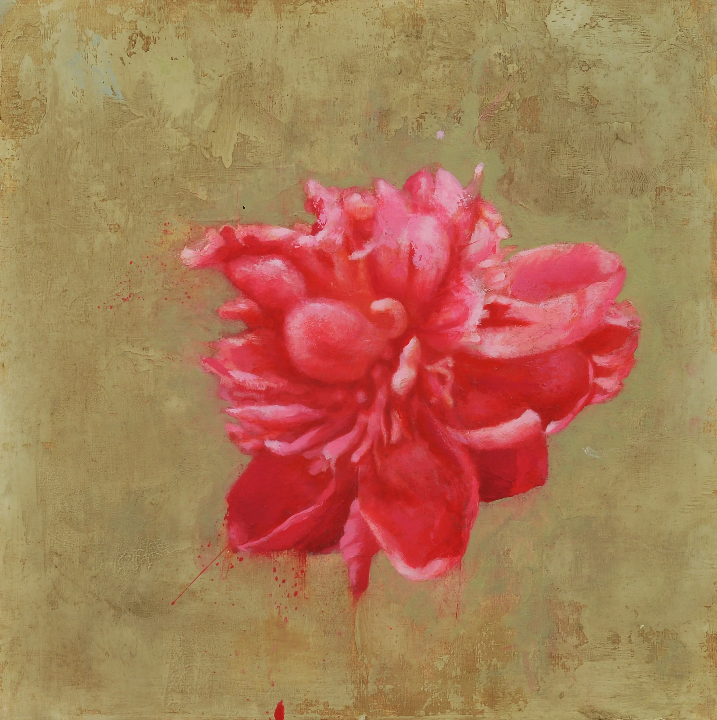 Glory Box 10 x 10 in. Oil on board. In Private Collection.