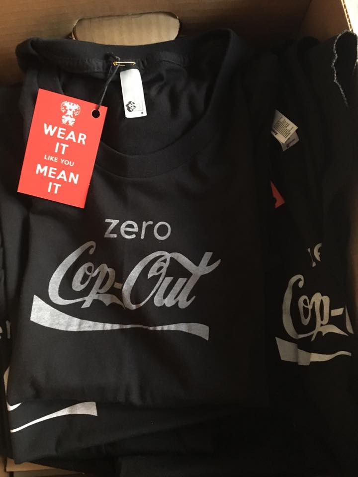 Box o' shirts.