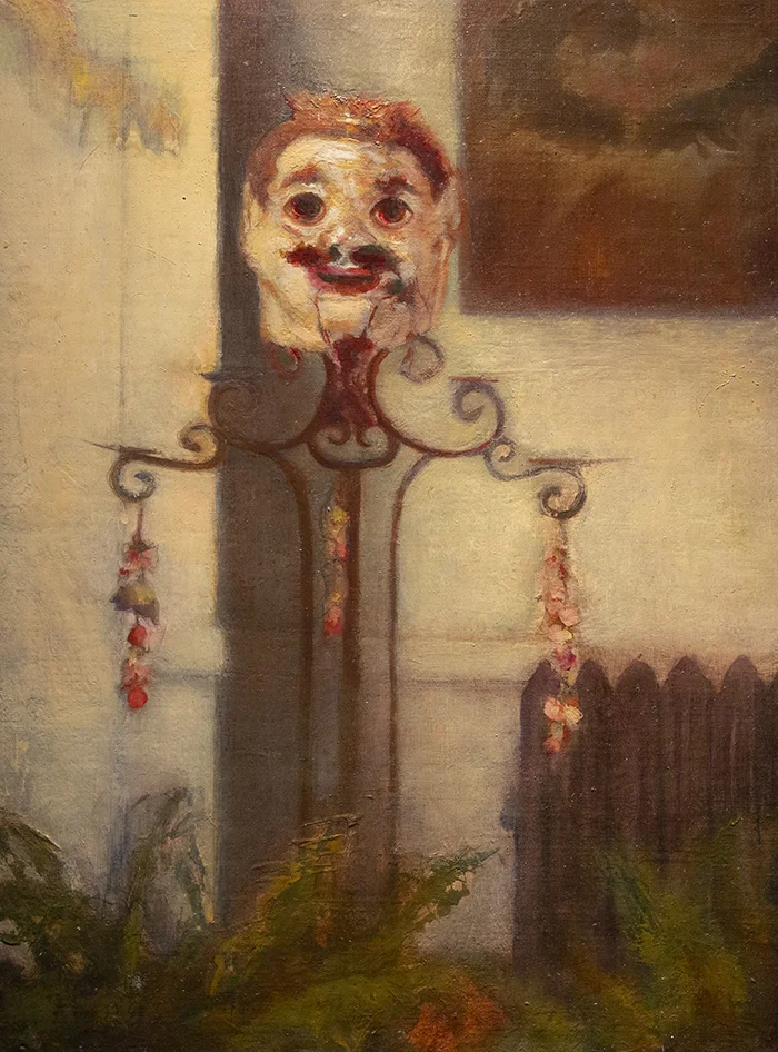 Spring 8.75 x 11.5 in. Oil on canvas mounted to board.