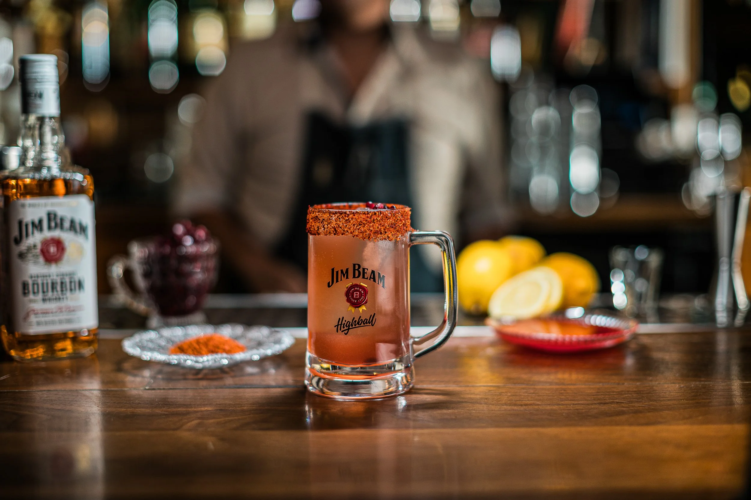 jim beam highball chamoy on bar with bartender 2.jpg