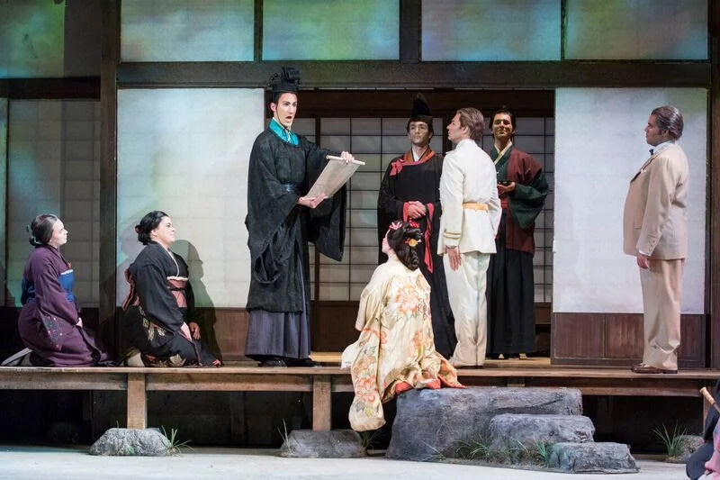 As the Imperial Commissioner in Madama Butterfly, at Sarasota Opera