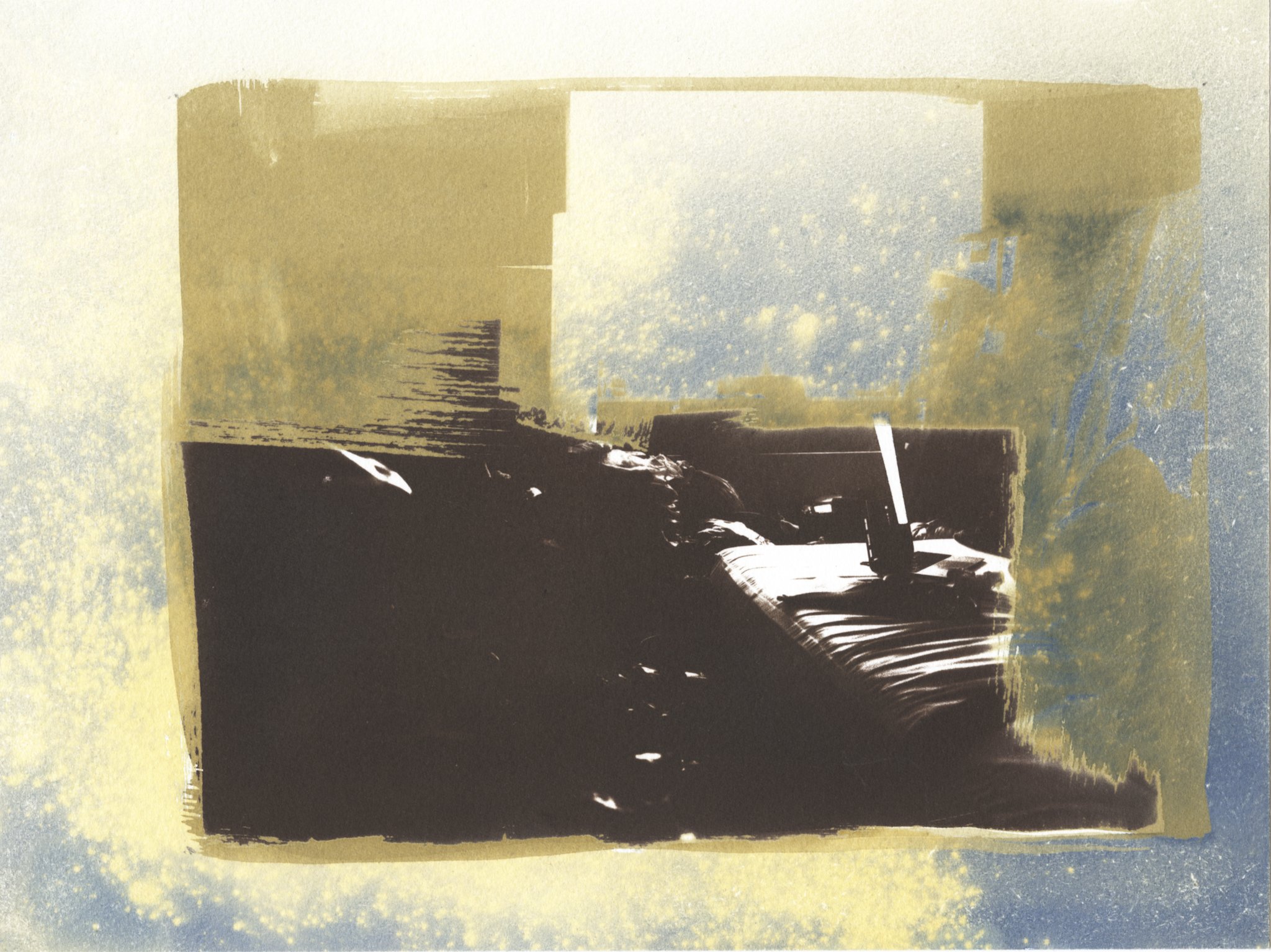 (Cyanotype superimposed over Van Dyke Brown, 2025)