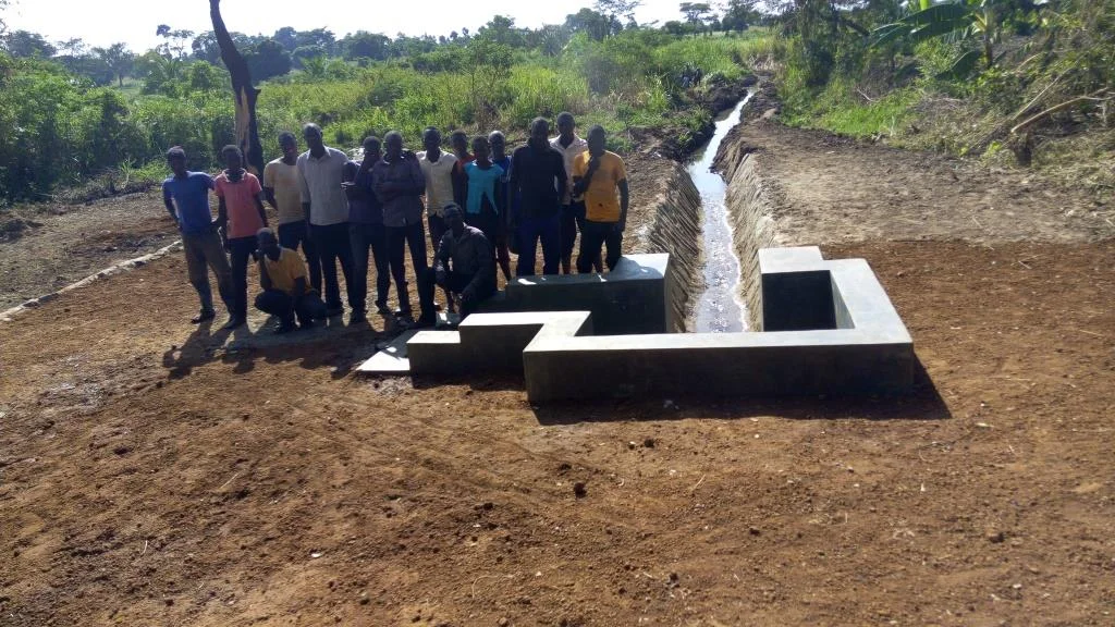 Youth at the water source