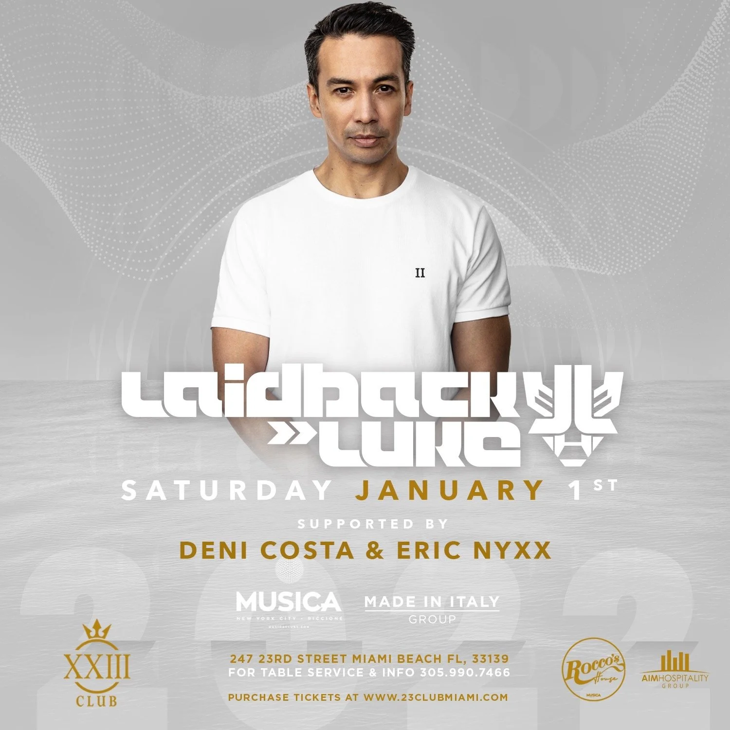 Laidback Luke - Musica Miami, FL