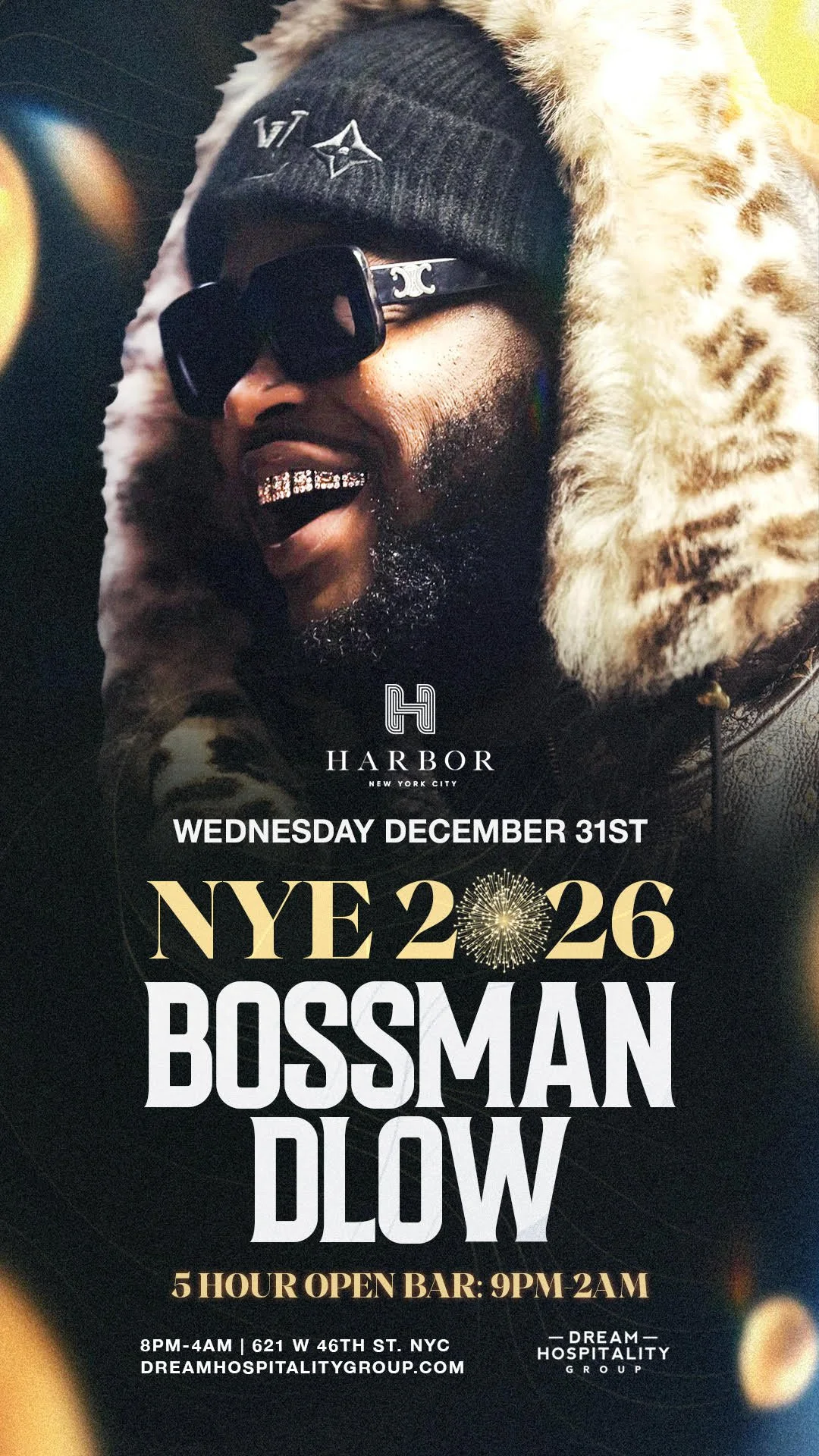 New Years Eve ft. Bossman Dlow at Harbor NYC - New York, NY
