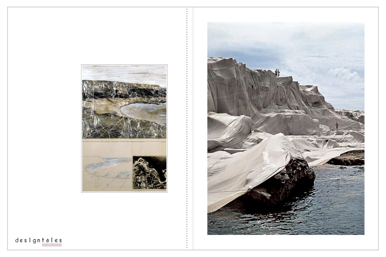 Christo And Jeanne Claude Wrapped Coast