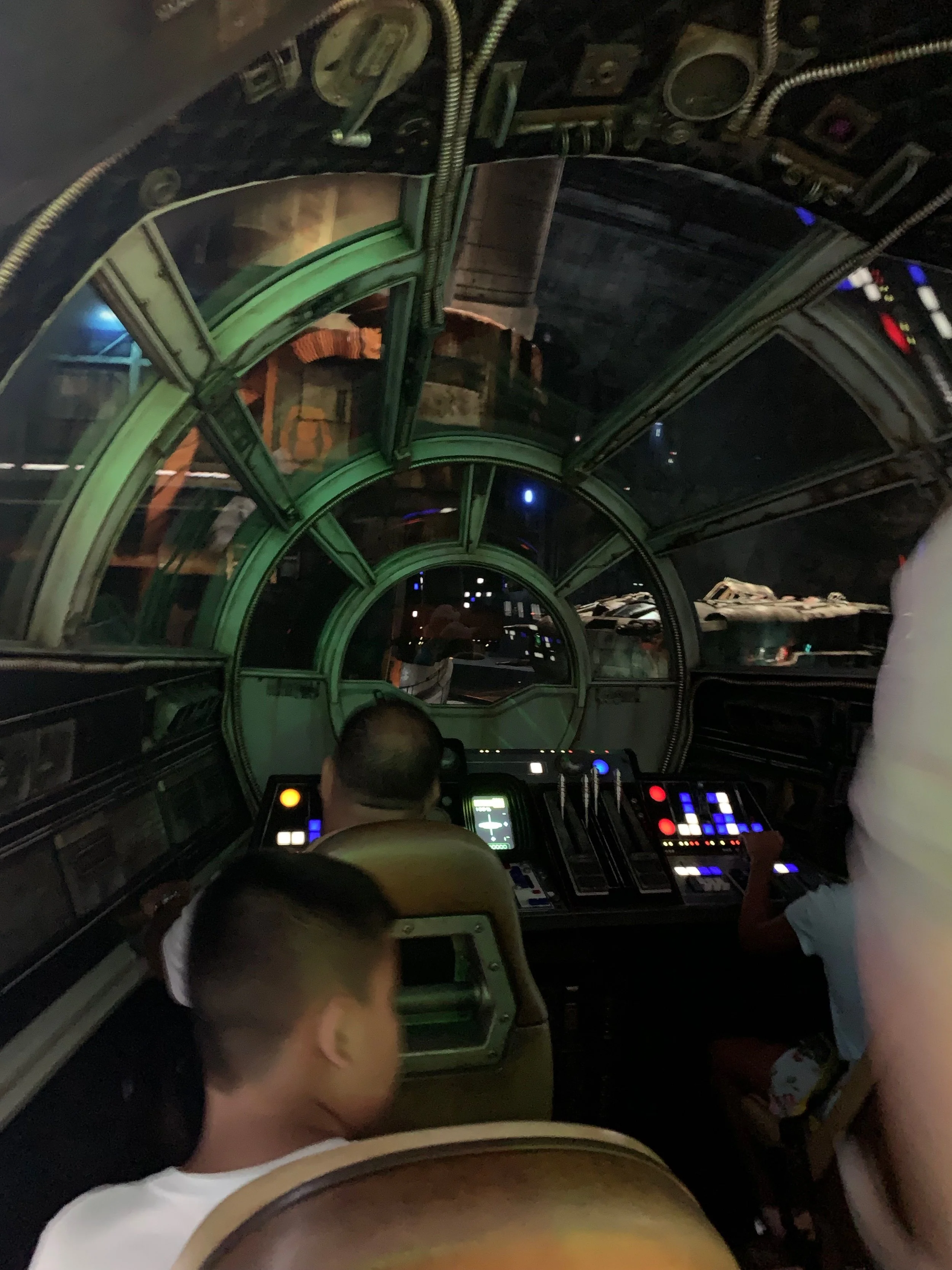 The view from my Engineer's seat