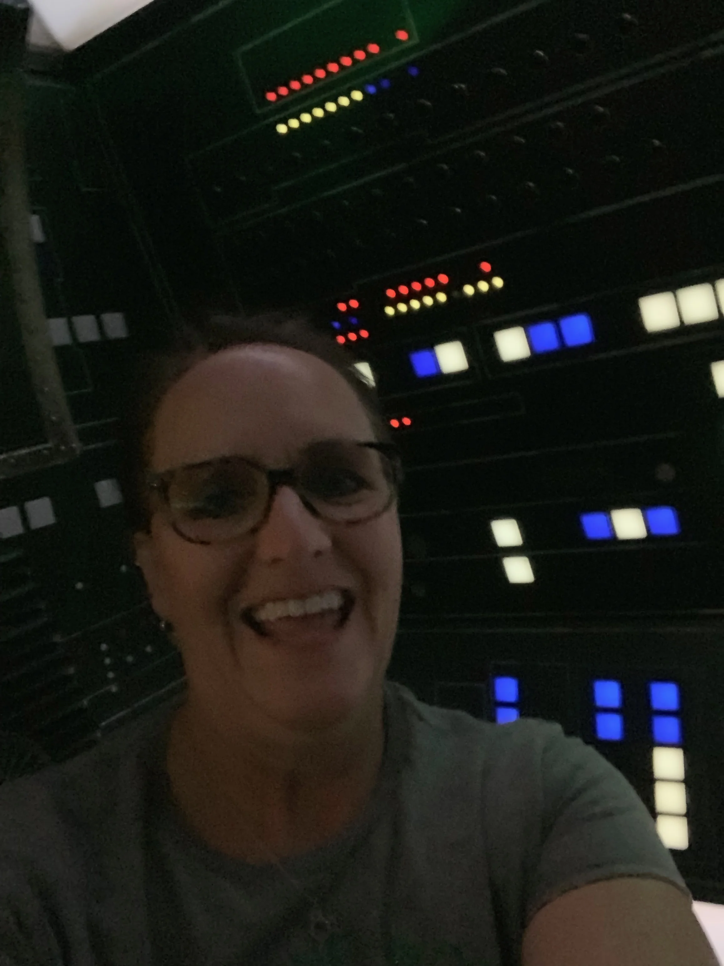 In the Engineer's seat