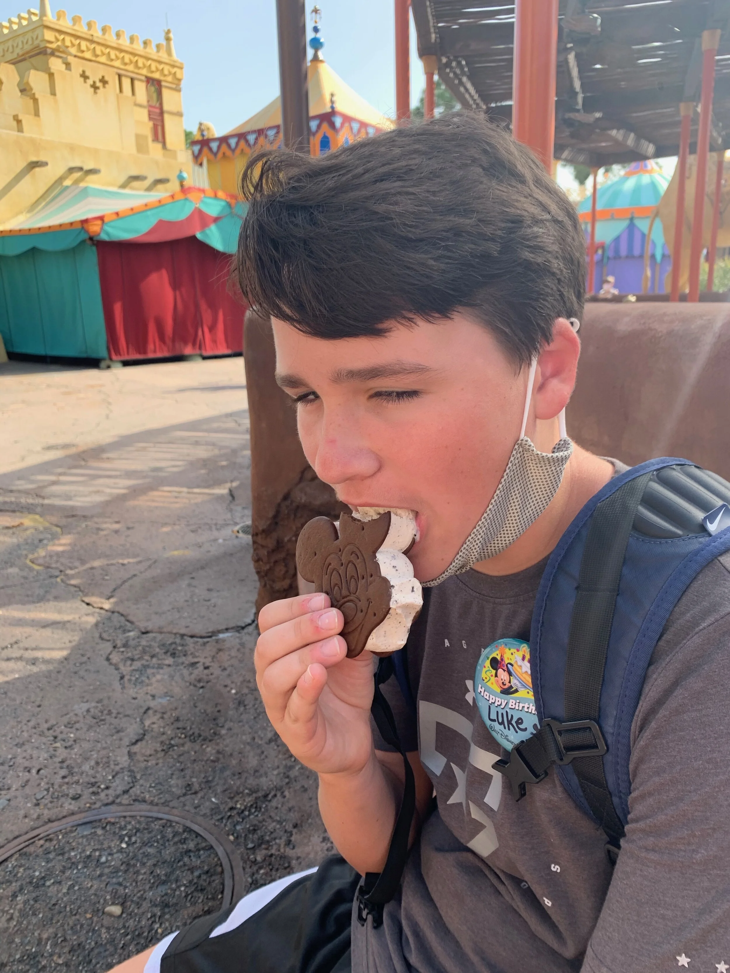 I still prefer the Mickey Bar over the sandwich...