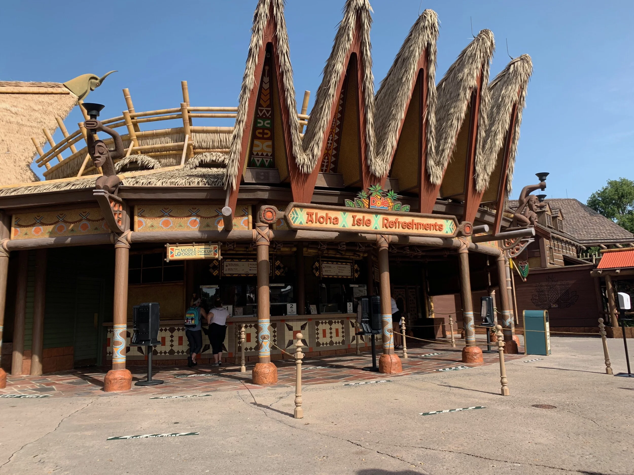 NO line for Dole Whip!