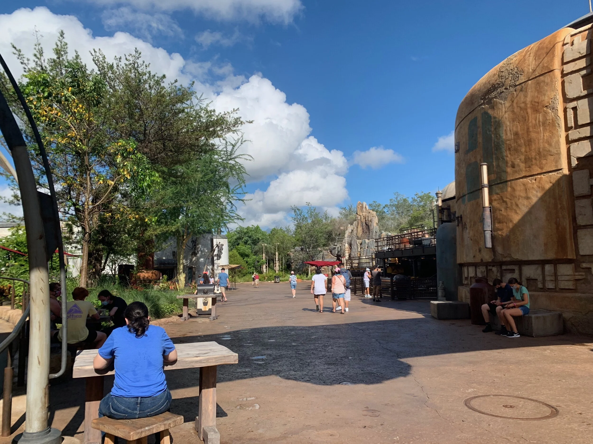 Batuu with no crowds
