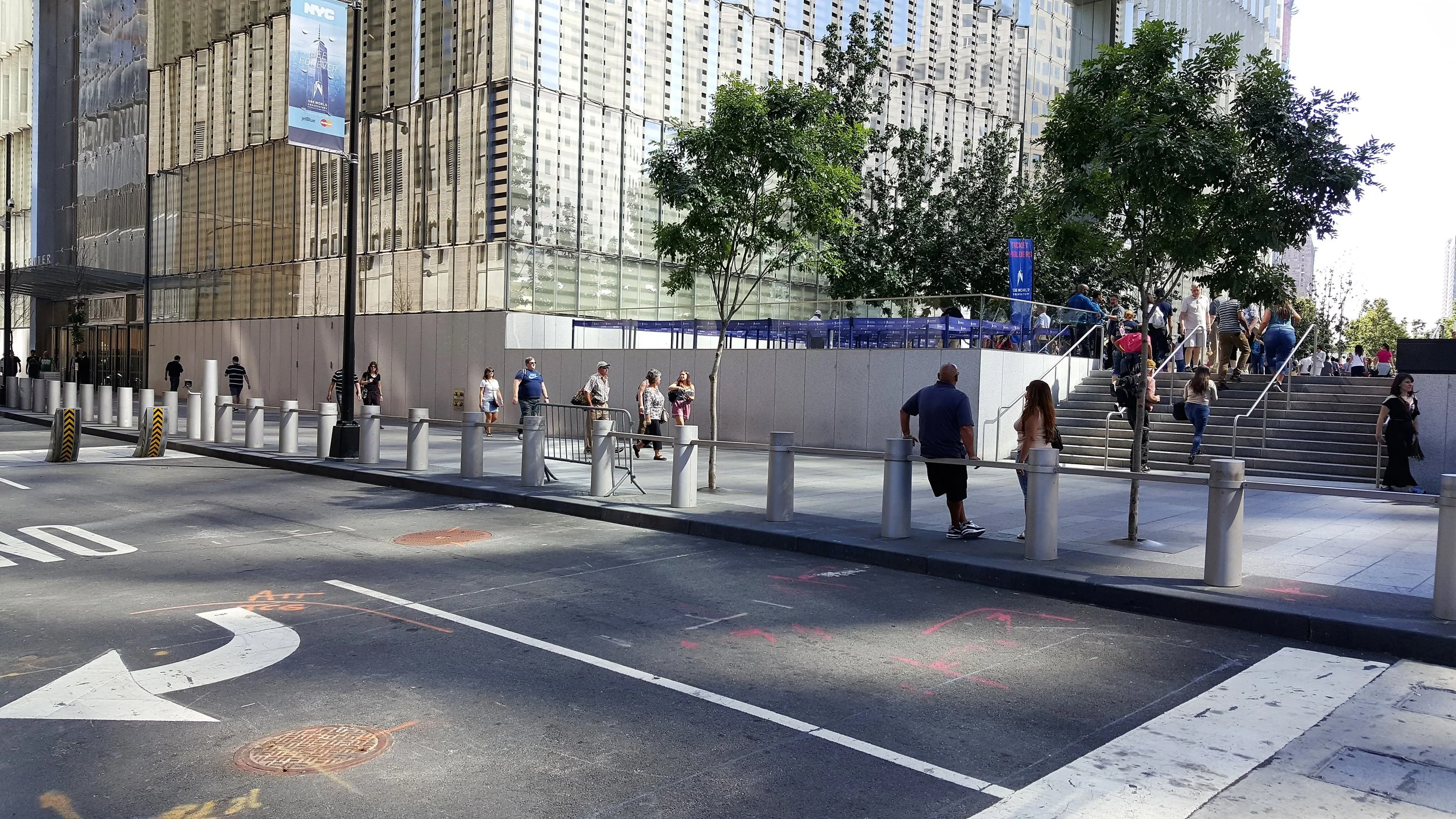 World Trade Center Tower 1 Streets - Phase 1