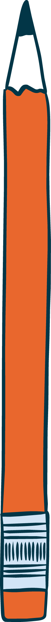 Illustration of a pencil