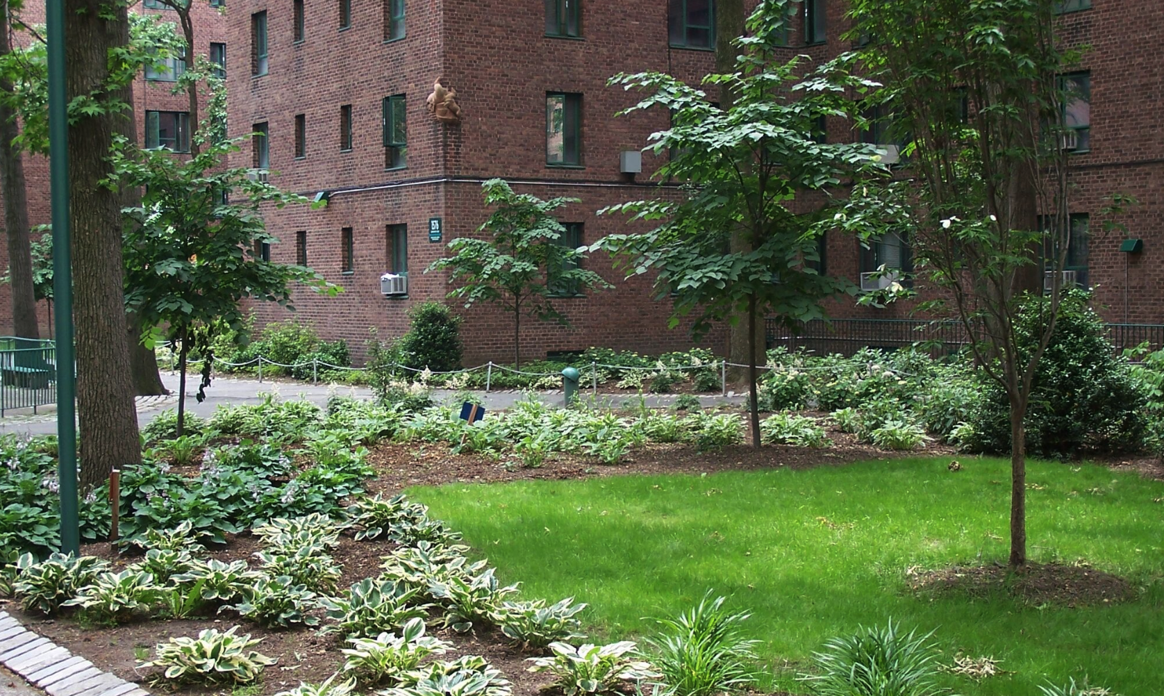 Copy of landscape design stone retaining wall for apartment complex Westchester County, NY (Copy)