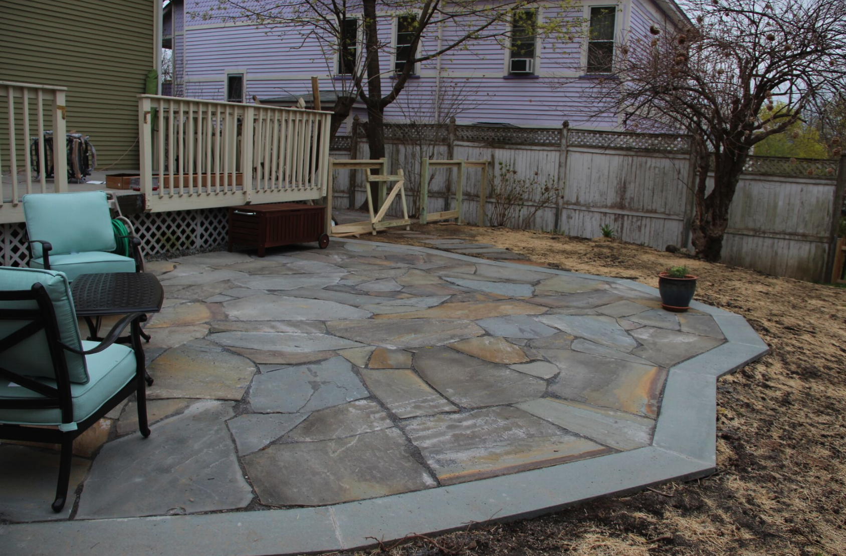Westchester County, NY natural stone patio