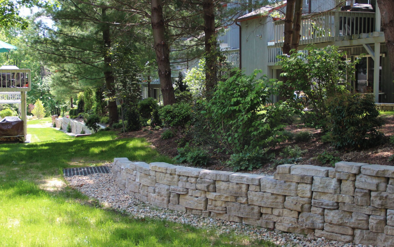 Westchester County, NY natural stone retaining wall (Copy)